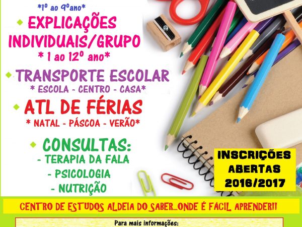 Voltámos - Explicatório - Centro de Estudos e Explicações